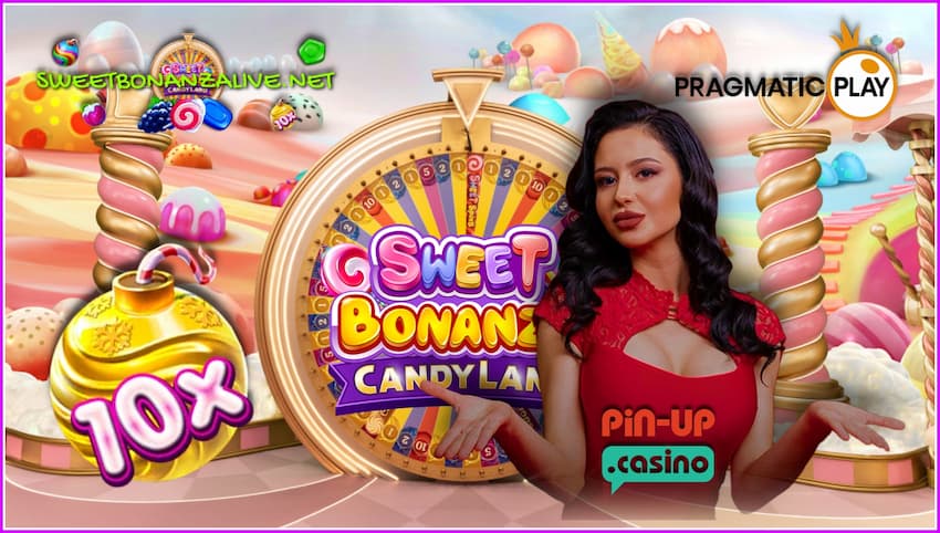 How to play Sweet Bonanza Candyland at an online casino is in this picture.